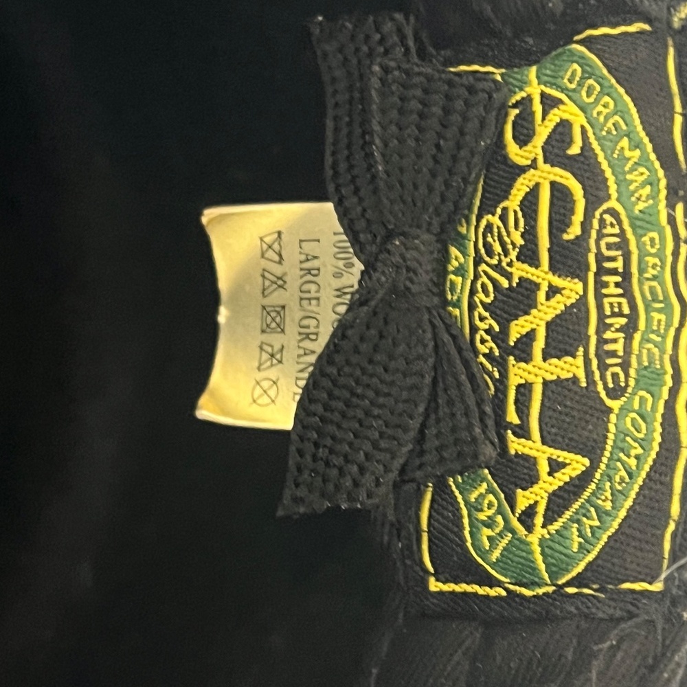 Scala "Classico" Black Fedora Size L - image 5